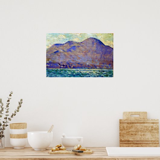 Childe Hassam Mt. Beacon in Newburgh Poster (Keuken)