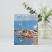 Childe Hassam - namiddag in augustus Appledore Briefkaart (Staand voorkant)