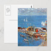Childe Hassam - namiddag in augustus Appledore Briefkaart (Voorkant / Achterkant)