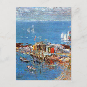 Childe Hassam - namiddag in augustus Appledore Briefkaart