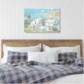 Childe Hassam - New England Headlands Canvas Afdruk (Insitu (Slaapkamer))