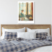 Childe Hassam New York Window 1912 Art Exhibition Canvas Afdruk (Insitu (Slaapkamer))