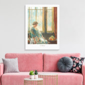 Childe Hassam New York Window 1912 Art Exhibition Canvas Afdruk (Insitu (Woonkamer))