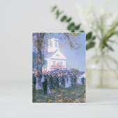 Childe Hassam - Oogst in een dorp in New Englan Briefkaart (Staand voorkant)