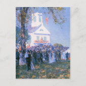 Childe Hassam - Oogst in een dorp in New Englan Briefkaart (Voorkant)
