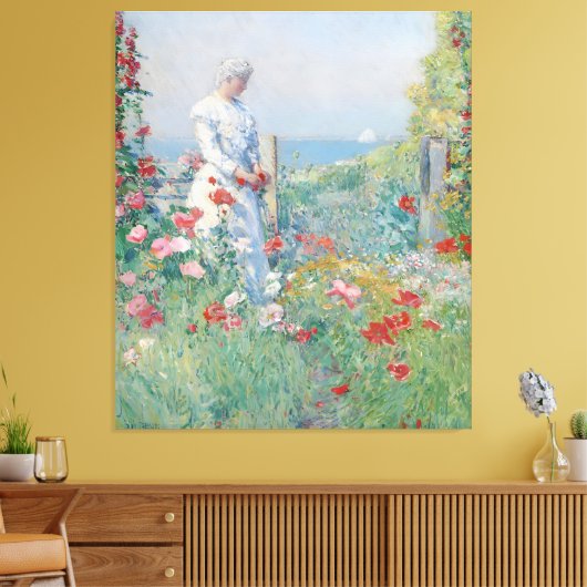 Childe Hassam painting Canvas Afdruk (Insitu (Woonkamer))