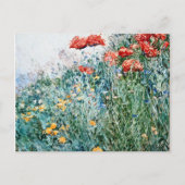 Childe Hassam - Poppies, Appledore Feestdagenkaart (Voorkant)
