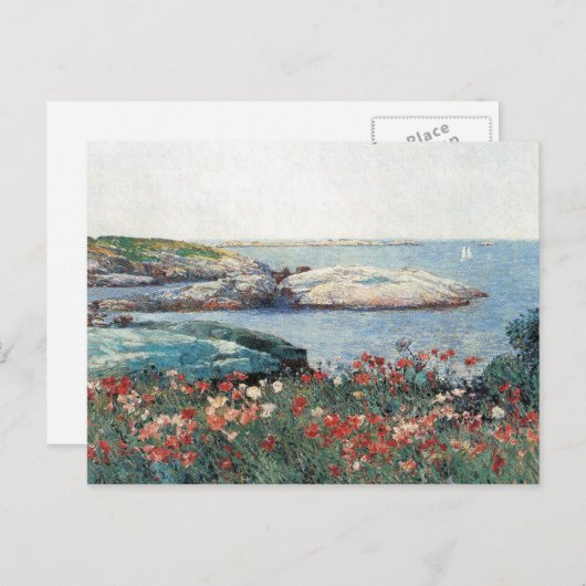 Childe Hassam - Poppies Isles of Shoals Briefkaart (Voorkant / Achterkant)