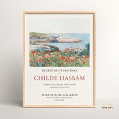Childe Hassam Poppies Isles of Shoals Serenity Poster