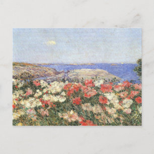 Childe Hassam - Poppies op de Shoals-eilanden Briefkaart