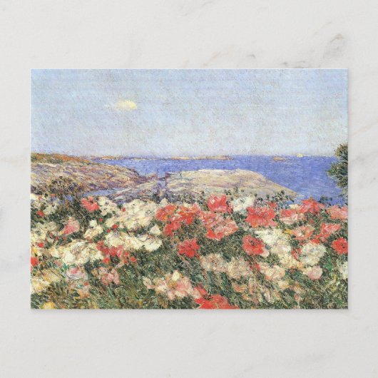 Childe Hassam - Poppies op de Shoals-eilanden Briefkaart (Voorkant)