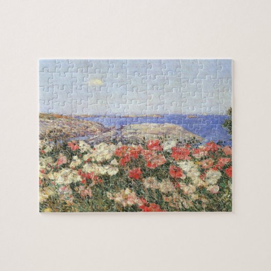 Childe Hassam - Poppies op de Shoals-eilanden Legpuzzel (Horizontaal)