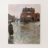 Childe Hassam - Rainy Day, Boston Legpuzzel (Verticaal)
