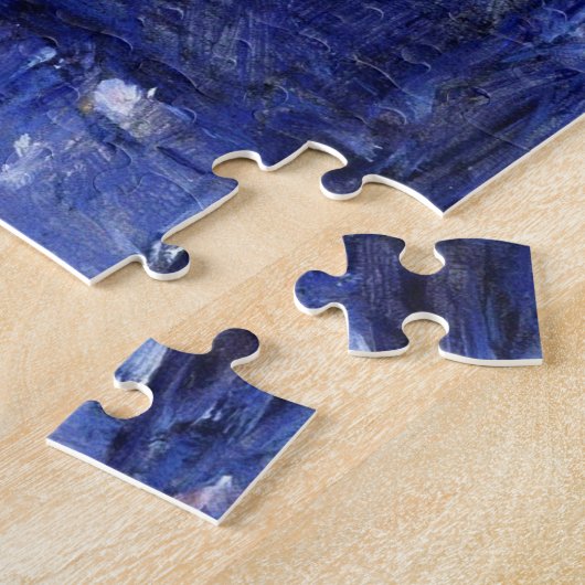 Childe Hassam - Rainy Midnight Legpuzzel (Zijkant)