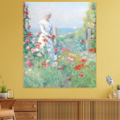 Childe Hassam-schilderij Canvas Afdruk (Insitu (Woonkamer))