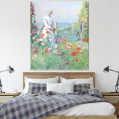 Childe Hassam-schilderij Canvas Afdruk (Insitu (Slaapkamer))