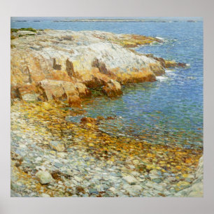 Childe Hassam - 'Shoals-eilanden, Broad Cove' Poster