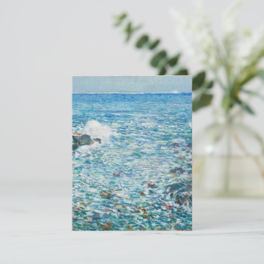 Childe Hassam - Surf, Shoals-eilanden Bedankkaart (Staand voorkant)