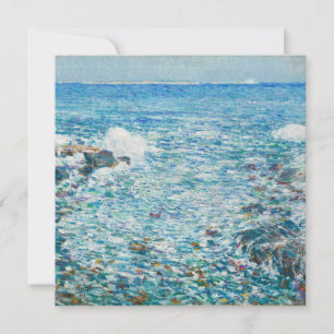Childe Hassam - Surf, Shoals-eilanden Feestdagenkaart