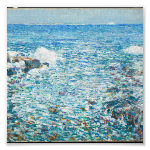 Childe Hassam - Surf, Shoals-eilanden Foto Afdruk
