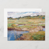 Childe Hassam The Concord Meadow Briefkaart (Voorkant / Achterkant)