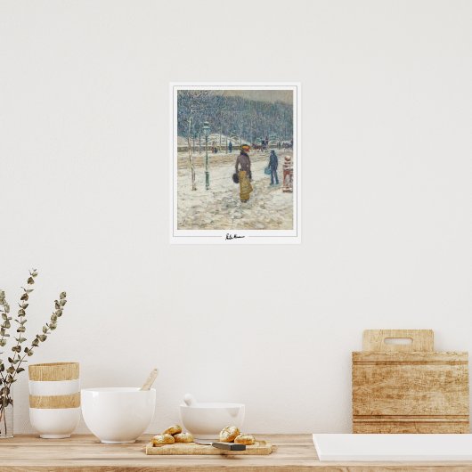 Childe Hassam Zedign Art Poster #10 (Keuken)