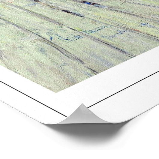 Childe Hassam Zedign Art Poster #119-2 (Hoek)