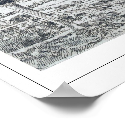 Childe Hassam Zedign Art Poster #220-2 (Hoek)