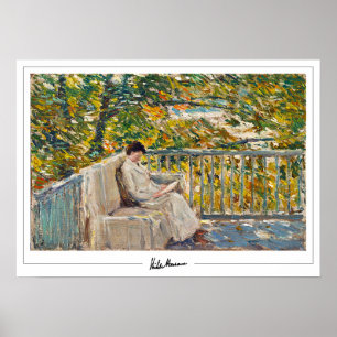 Childe Hassam Zedign Art Poster #255-2