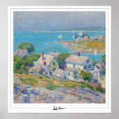 Childe Hassam Zedign Art Poster #287-2 (Voorkant)