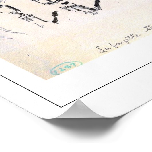 Childe Hassam Zedign Art Poster #341-2 (Hoek)