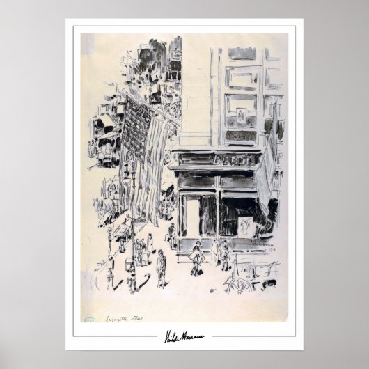 Childe Hassam Zedign Art Poster #341-2 (Voorkant)