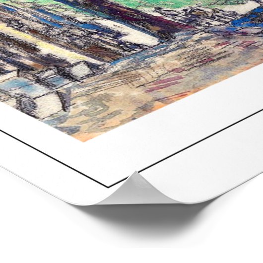 Childe Hassam Zedign Art Poster #375 (Hoek)