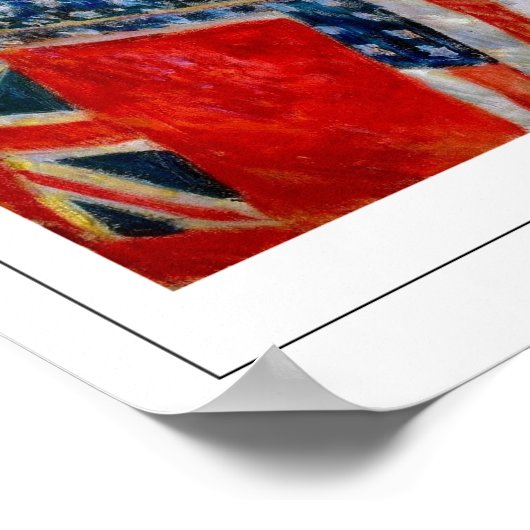 Childe Hassam Zedign Art Poster #425-2 (Hoek)