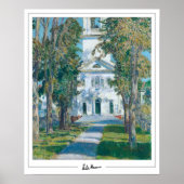 Childe Hassam Zedign Art Poster #50 (Voorkant)