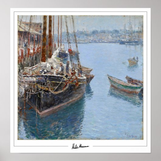 Childe Hassam Zedign Art Poster #74-2 (Voorkant)