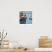 Childe Hassam Zedign Art Poster #74-2 (Keuken)