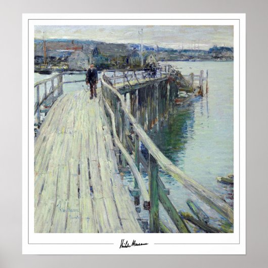 Childe Hassam Zedign Kunstposter #119-2 Poster (Voorkant)