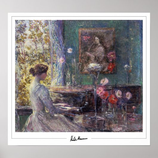 Childe Hassam Zedign Kunstposter #13-2 Poster (Voorkant)