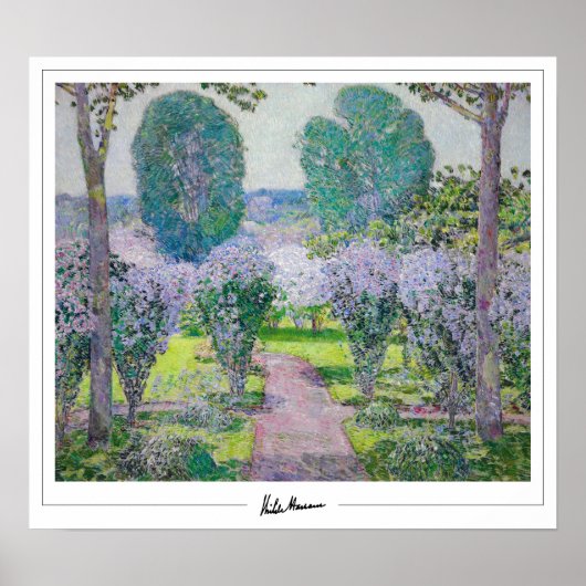 Childe Hassam Zedign Kunstposter #286-2 Poster (Voorkant)