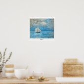Childe Hassam Zedign Kunstposter #321-2 Poster (Keuken)