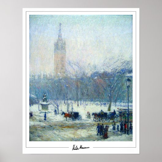 Childe Hassam Zedign Kunstposter #35 Poster (Voorkant)