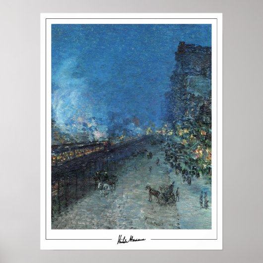 Childe Hassam Zedign Kunstposter #437-2 Poster (Voorkant)