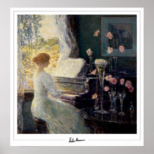 Childe Hassam Zedign Kunstposter #4-2 Poster (Voorkant)