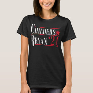 Childers Bryan'24 verkiezingen grappig T-shirt