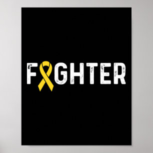 Childhood Cancer Awareness lintvechter Poster