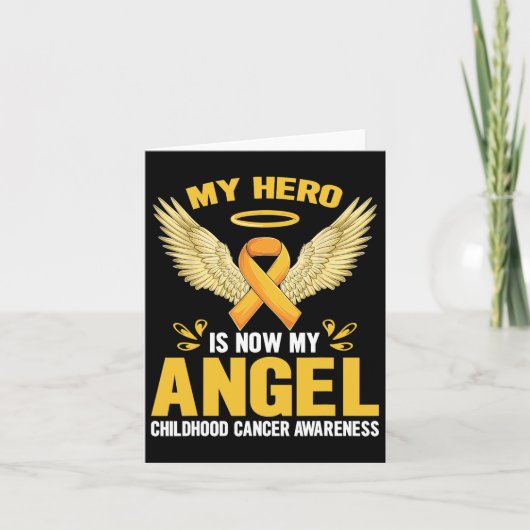 Childhood Cancer Awareness Maand Mijn held is nu m Kaart (Voorkant)