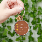 Childhood Cancer Awareness Sleutelhanger Gift (Hand)
