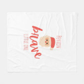 childhood cancer Custom Christmas Fleece Blanket (Voorkant (Horizontaal))