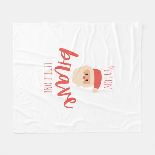 childhood cancer Custom Christmas Fleece Blanket (Voorkant (Horizontaal))